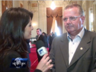 Entrevista:Governador Tarso Genro recebe Convite da ASGAV no Palácio Piratini 