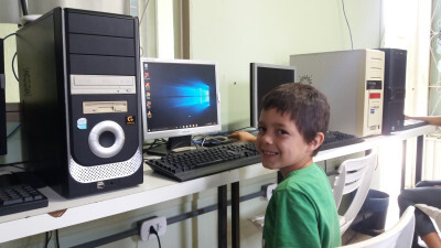 Alunos da Instituição Casa de Nazaré